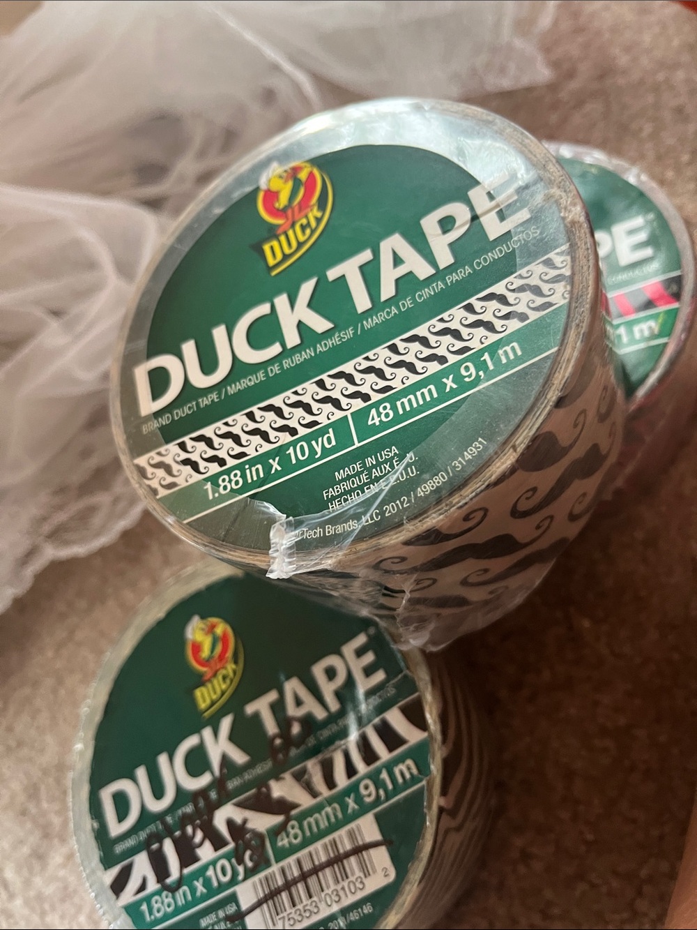 Whimsical Duck Tape -boxing shipping - Picture 2 of 5